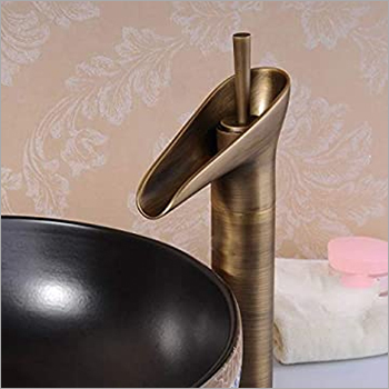 Primus Antique Brass Basin Mixer Tap - Customized Size | Elegant Single Lever Design, Durable Brass Metal