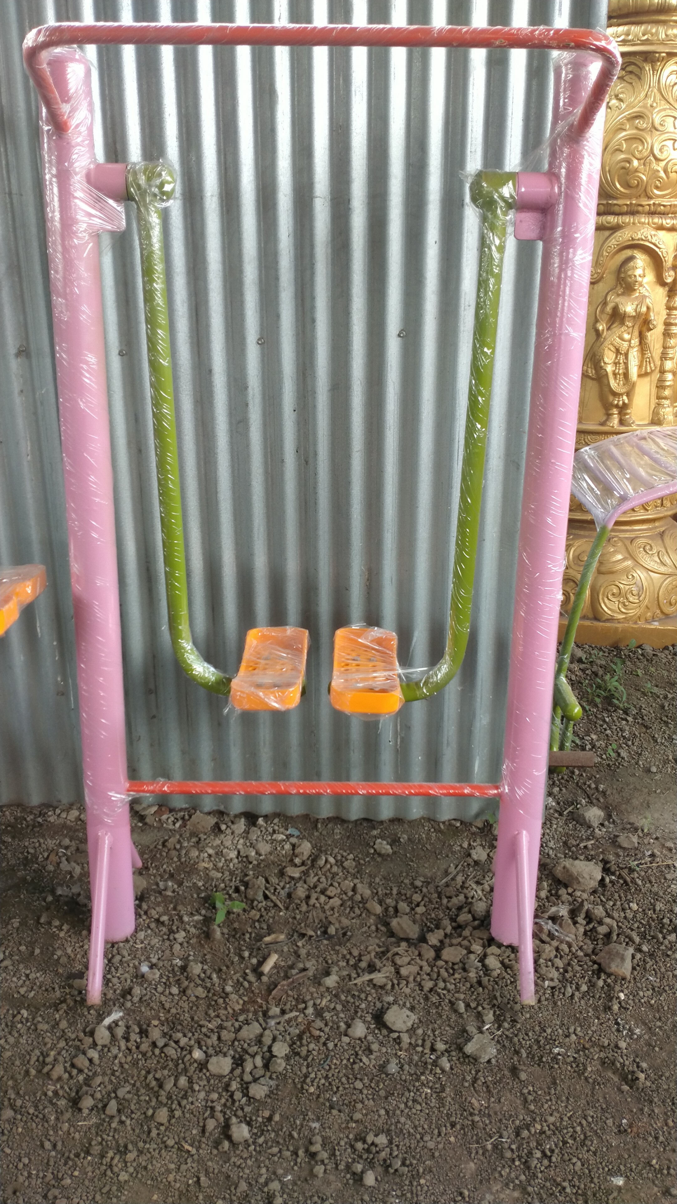 Single Air Walker - Mild Steel, Powder Coated Finish, 150 Kg Load Capacity | Durable, Low-impact Cardiovascular Exercise Equipment