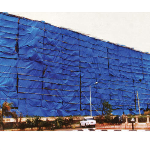 Blue Construction Site Tarpaulins