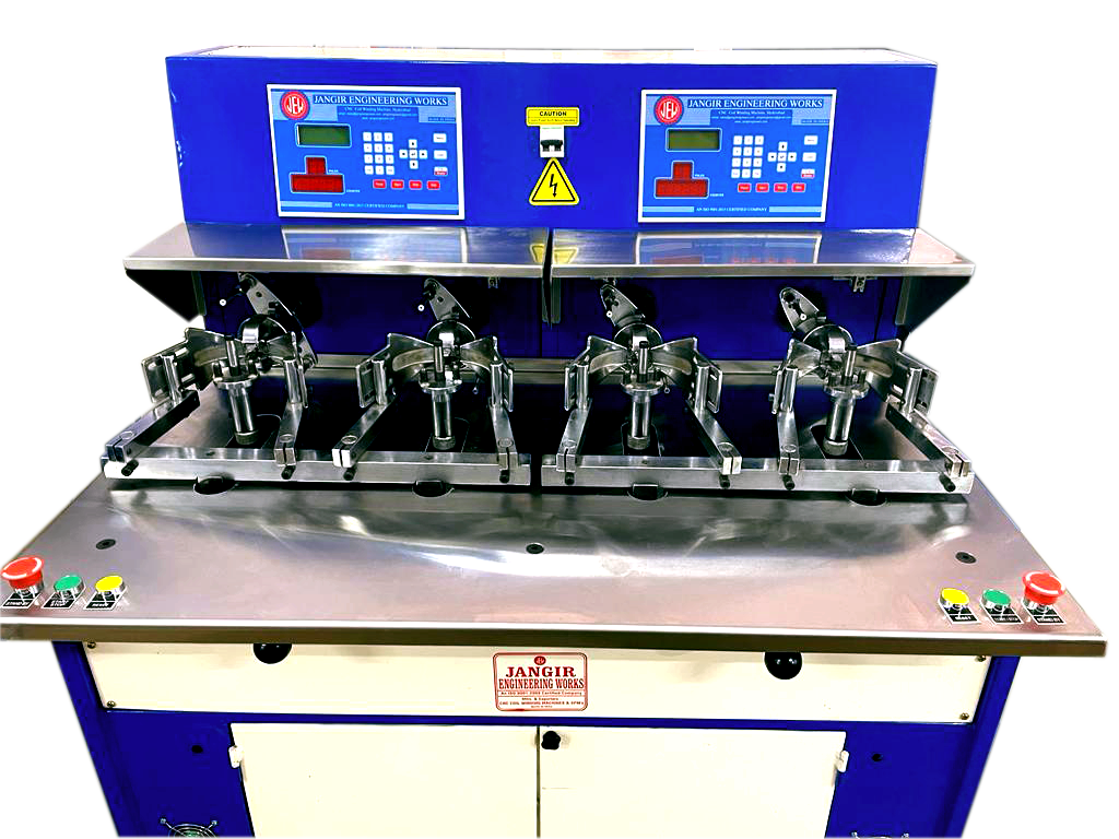 4 Station Automatic Coil Winding Machine