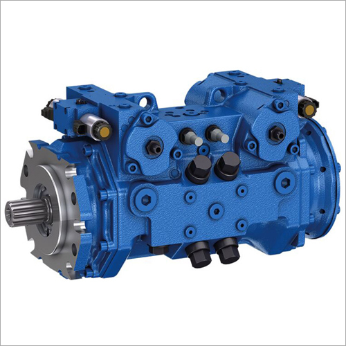 A20Vg A22Vg Hydraulic Double Pump Rexroth - Color: Blue