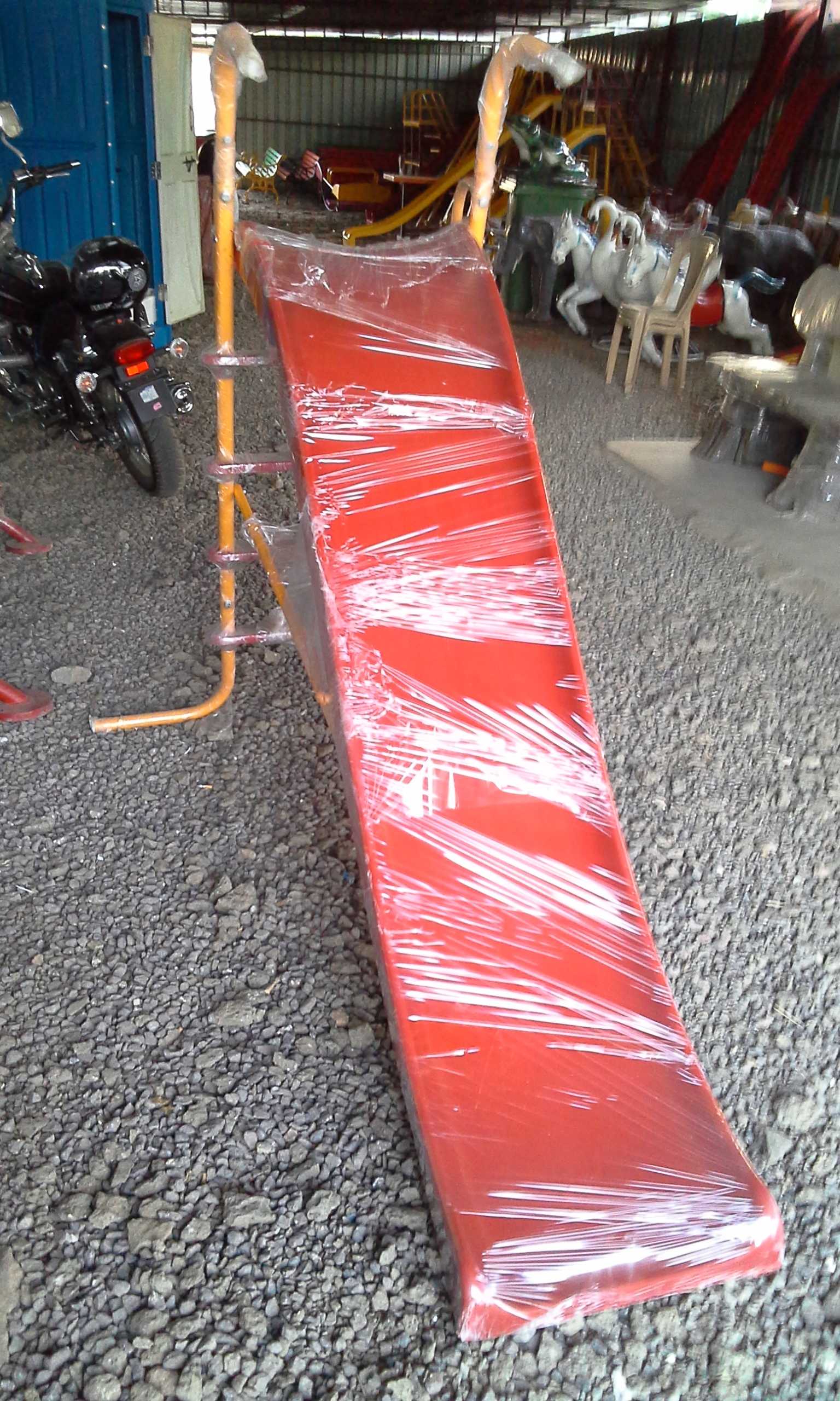 Outdoor Playground P 2 Frp Slide 7ft