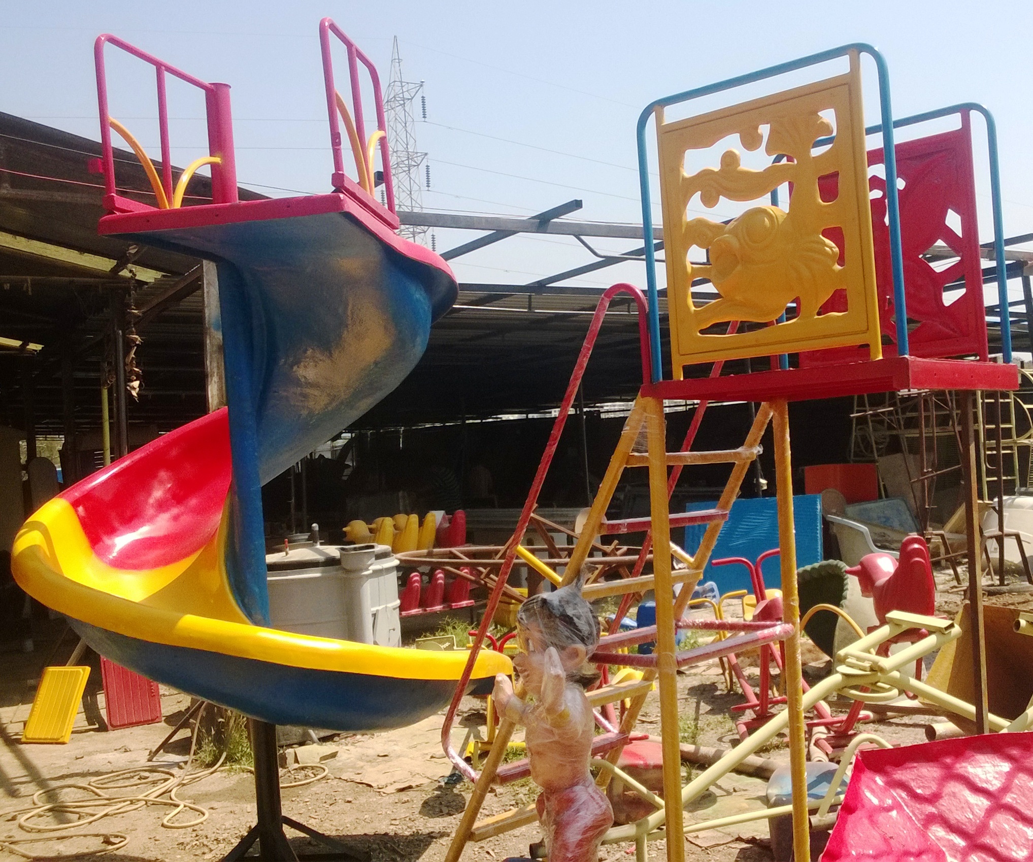 Fibre P3 Spiral Slide 6ft