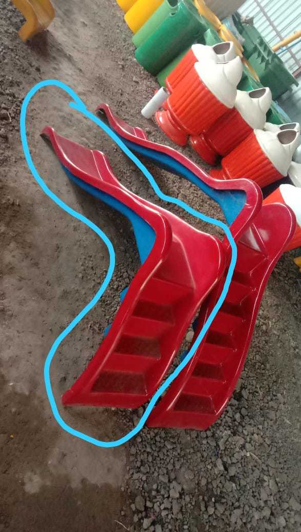 Indoor Playground P 5 Frp Nursery Slide 4ft