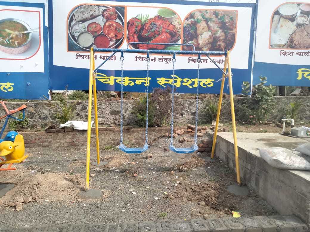 Outdoor Playground P8 Double Swing