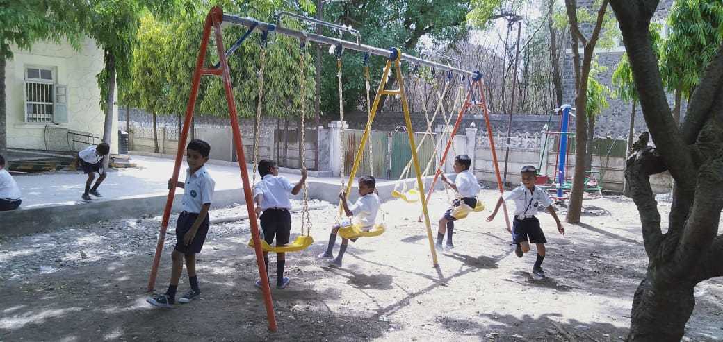 Outdoor Playground P8 Double Swing