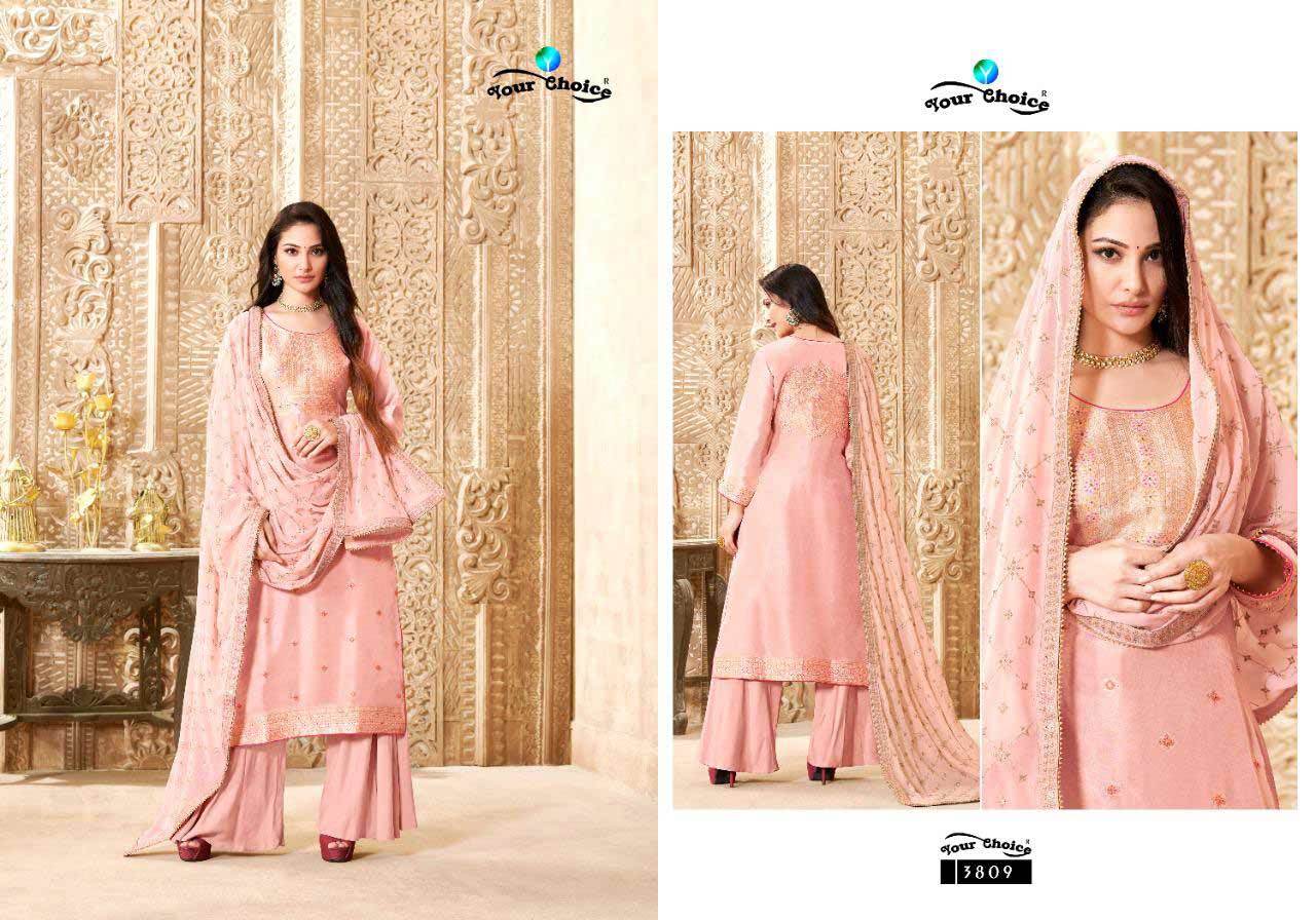 Embroidered Rayon Palazzo Salwar Suits