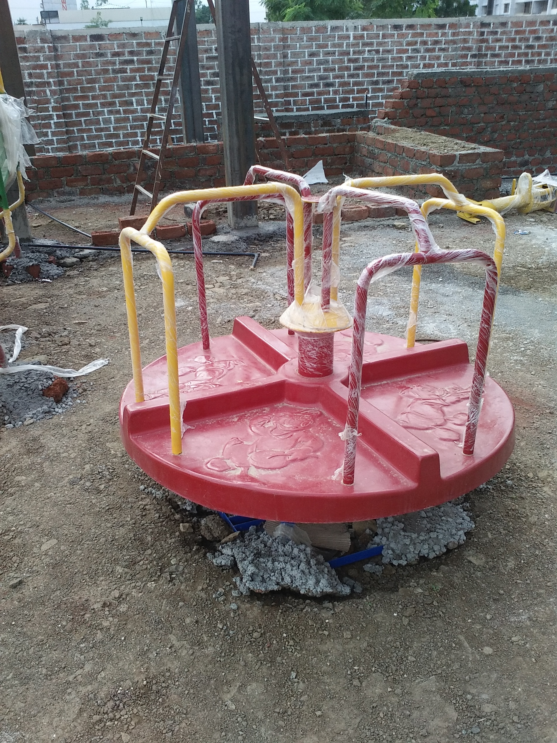 Outdoor Playground P11 Merry Go Round Plain