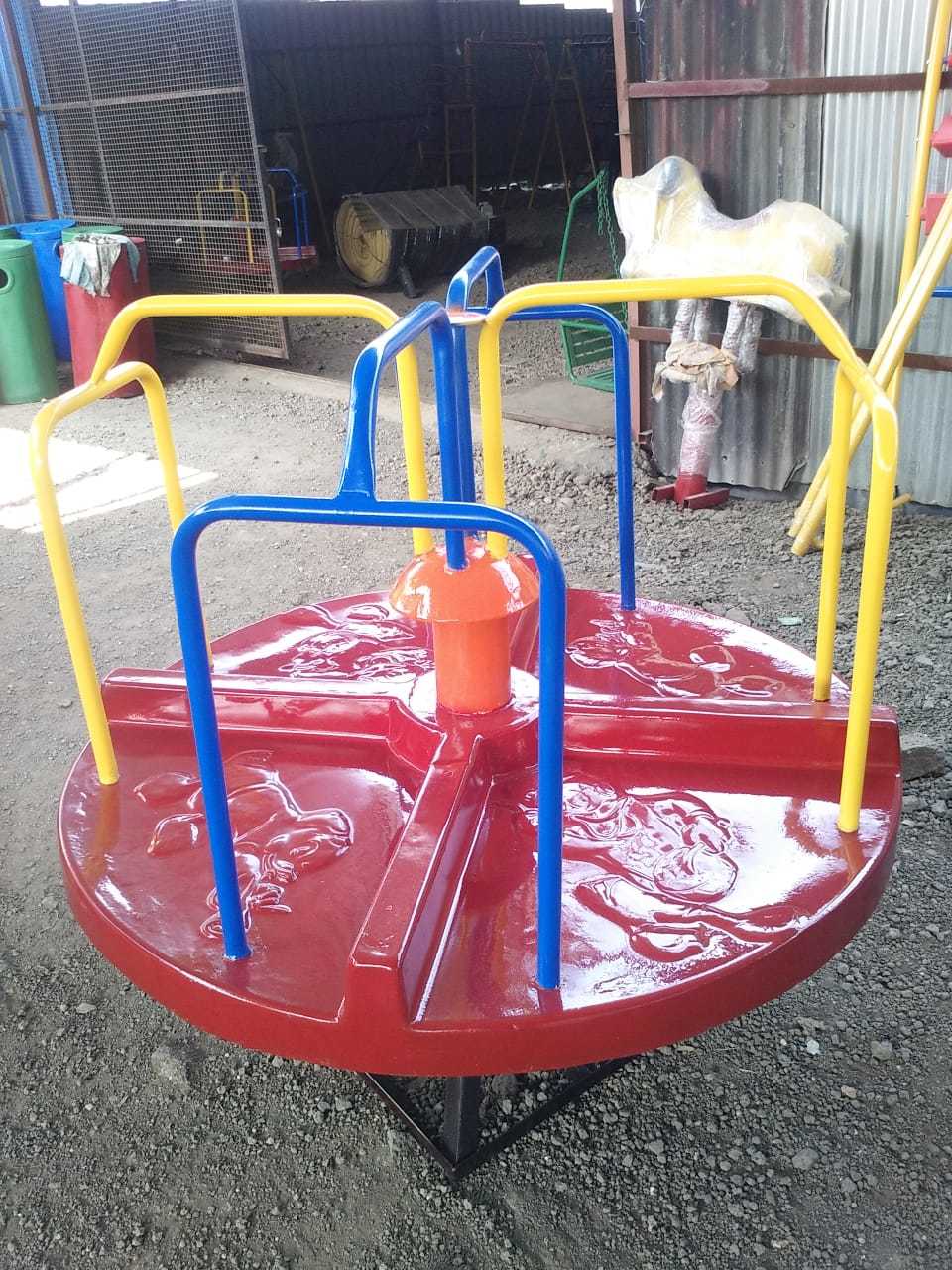 Outdoor Playground P11 Merry Go Round Plain