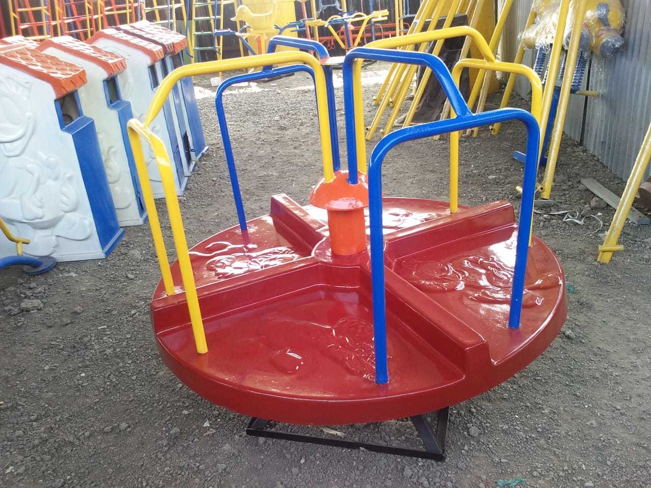Outdoor Playground P11 Merry Go Round Plain