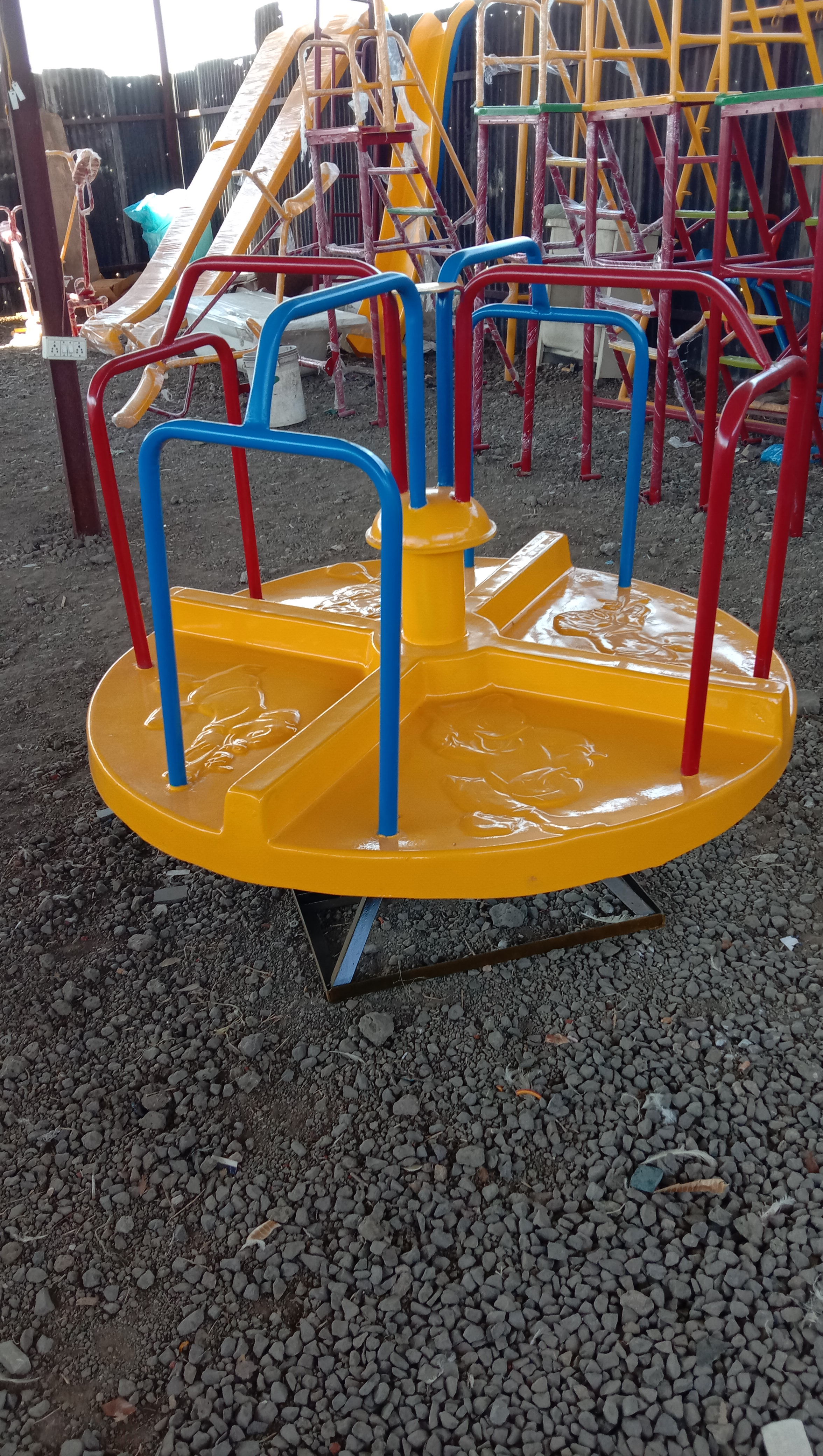 Outdoor Playground P11 Merry Go Round Plain