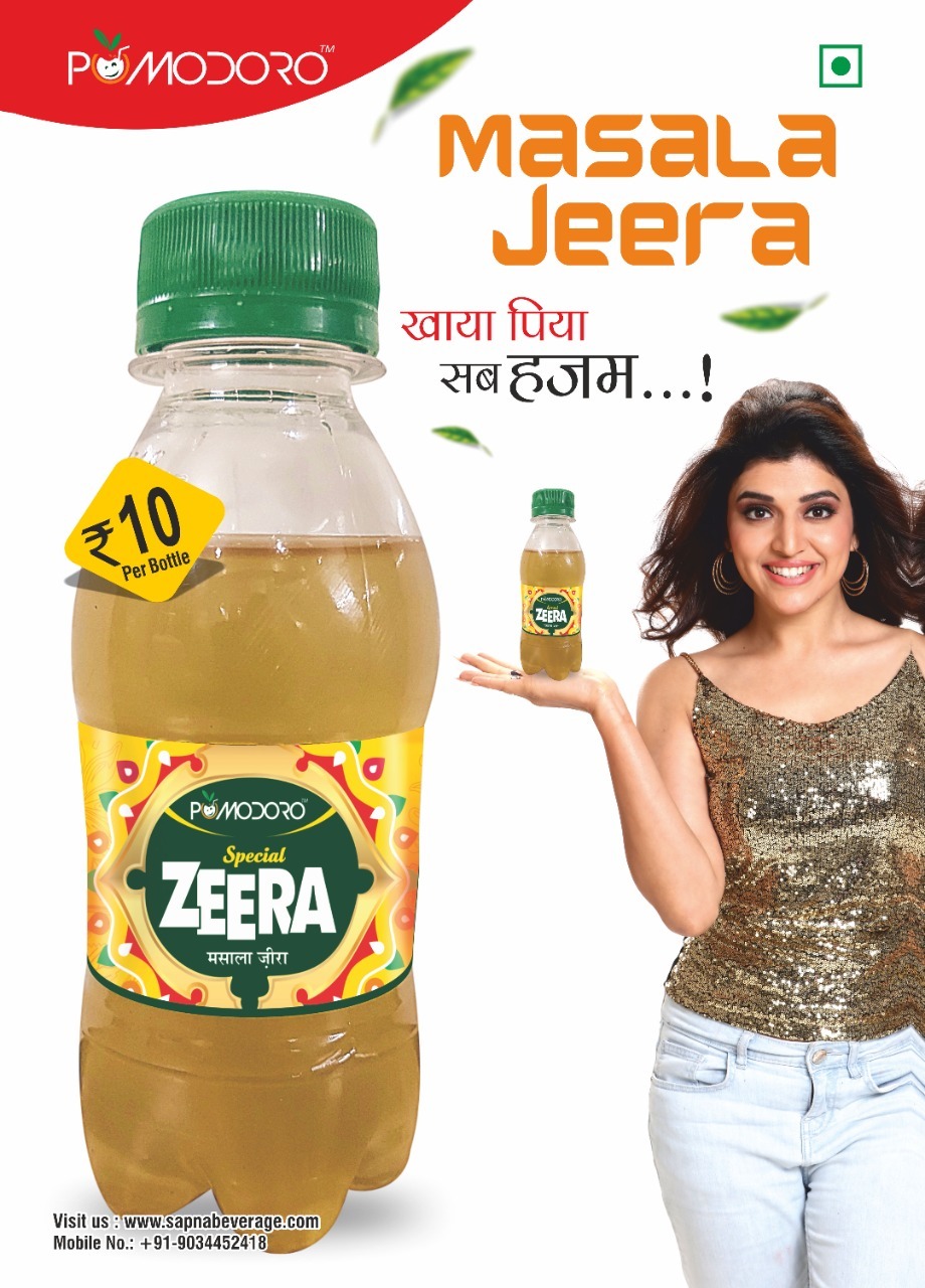 Jeera Drink - 250 Ml, 600 Ml, 2 Ltr | Alcohol Free, Contains Jeera Powder, 3 Months Shelf Life