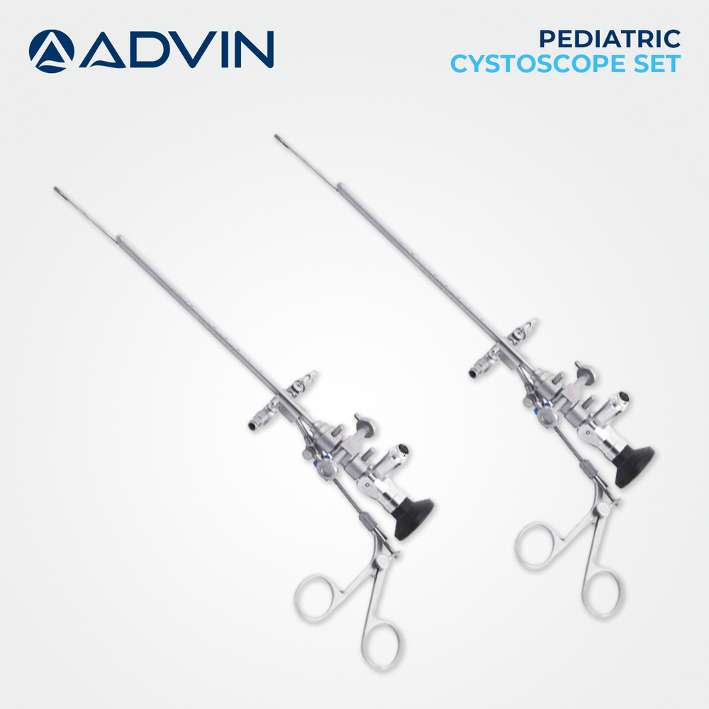 मैनुअल पीडियाट्रिक सिस्टोस्कोप सेट