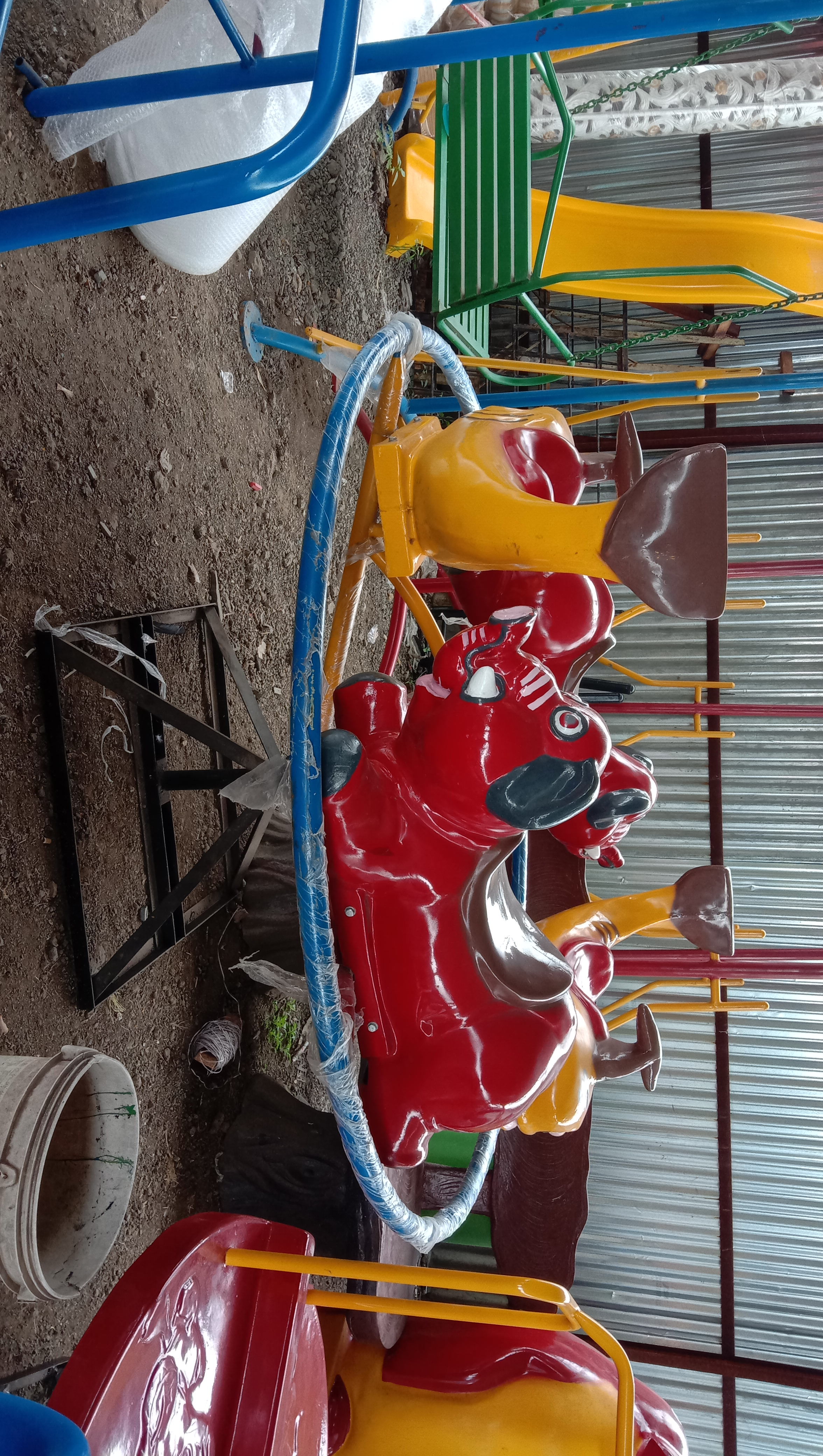 Park Accessories P13a Merry Go Round Dolphin Elephant