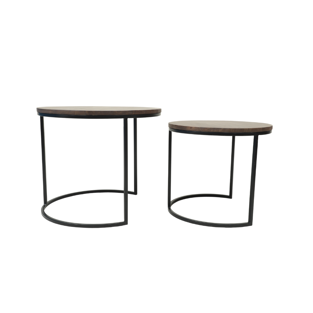 Handmade Set Of 2 Modern Coffee Table