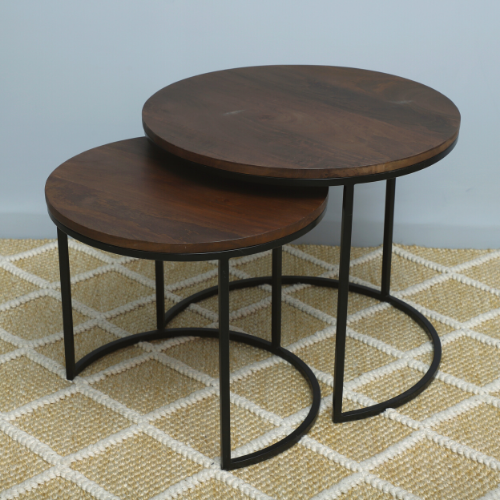 Handmade Set Of 2 Modern Coffee Table