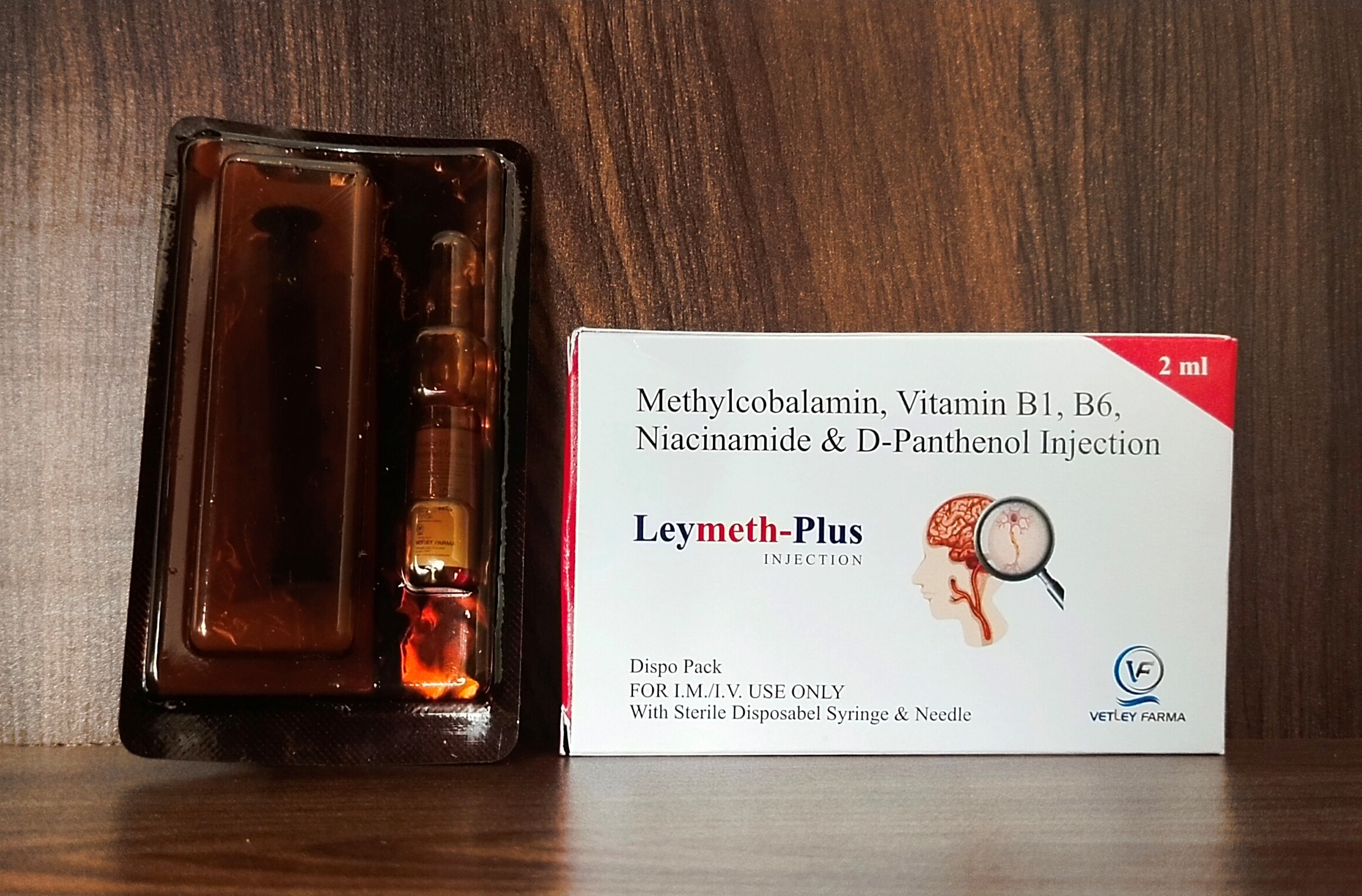 Methycobalamin Vitamin B1 B6 Niacinamide D Panthenol Injection In Pcd Pharma Franchise On Monopoly Basis