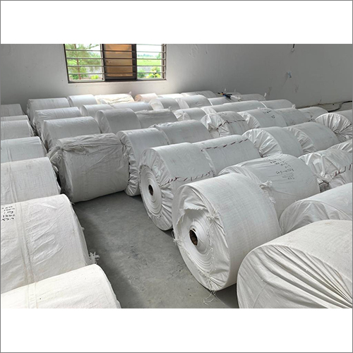 White Pp Woven Fabric Roll - Attributes: Shinny