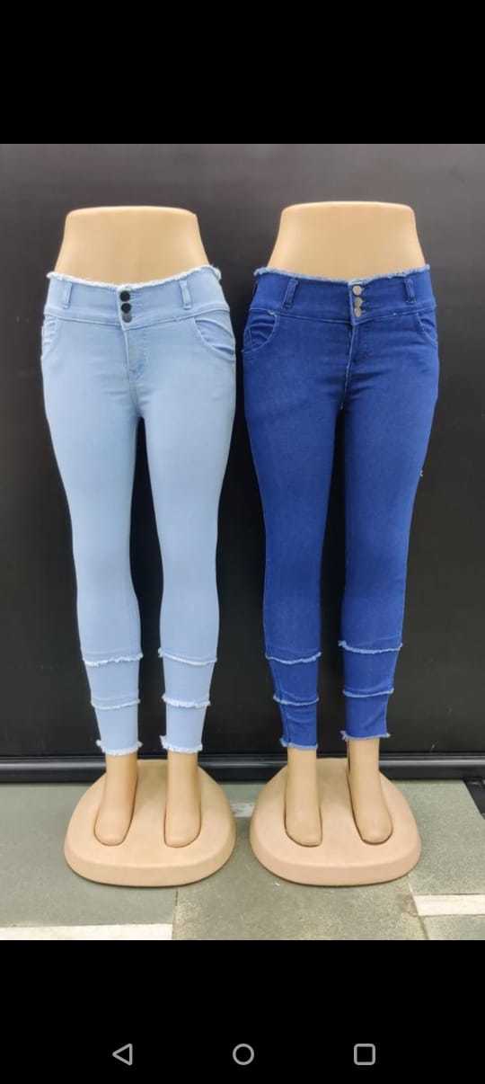Ladies Jeans - Customized Fit All-season Breathable Fabric | Washable With Customized Logo Casual Plain Design