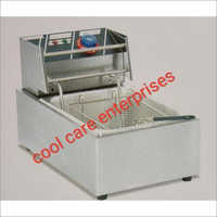 ऑटोमैटिक सिंगल डीप फ्रायर इंटीरियर कोटिंग: क्रोम