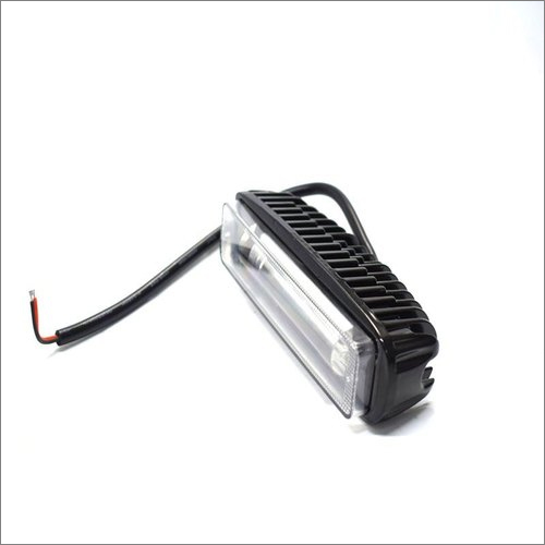 Forklift Side-Mount Pedestrian Safety LED Warning Light - Aluminium Alloy, IP67 Rated, Vibrant Red Color, Durable and Weatherproof Design
