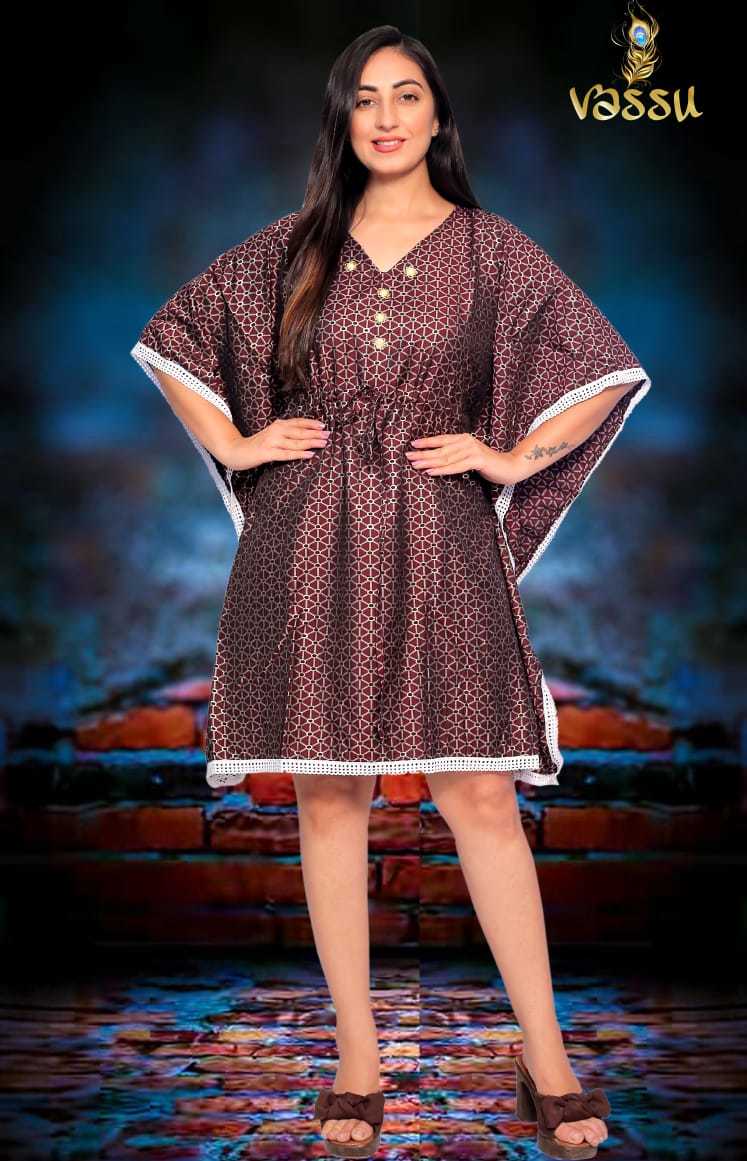 Turky Heavy Muslin Print Kaftan Kurti Catalogue