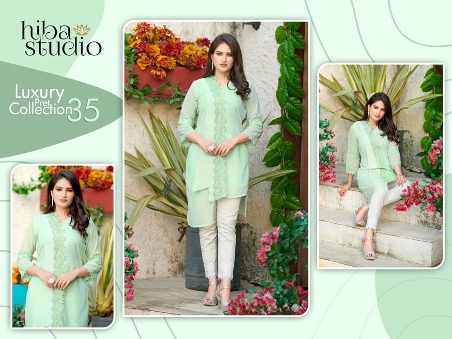 Georgette Salwar Suits - Cotton Silk Fabric, Plain Design For Summer Wear