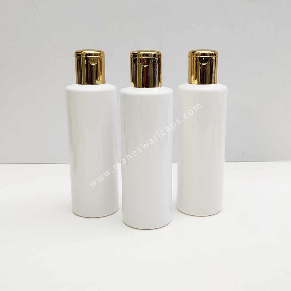 Jli Pet Shampoo Bottle - Plastic 200ml Transparent 24mm Neck Flip Top Lid | Ideal For Chemical Oil Containers With Customizable Caps
