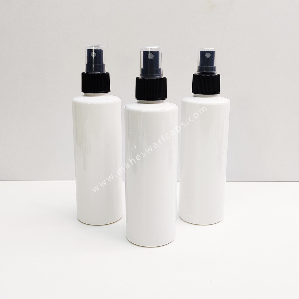 Jli Pet Shampoo Bottle - Plastic 200ml Transparent 24mm Neck Flip Top Lid | Ideal For Chemical Oil Containers With Customizable Caps