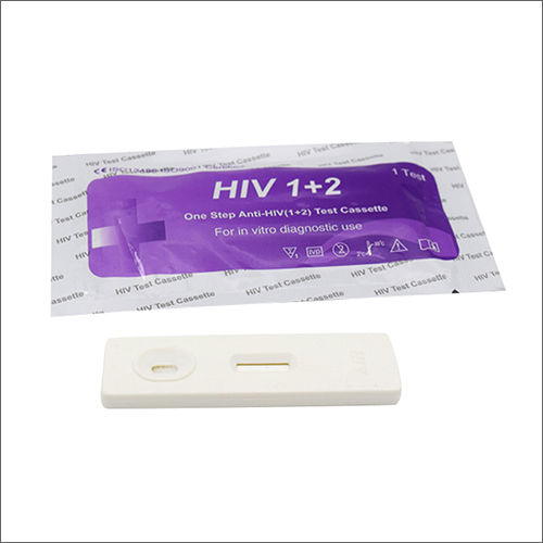 Plastic Hiv 1-2 Tri-line One Step Anti-hiv Test Cassette