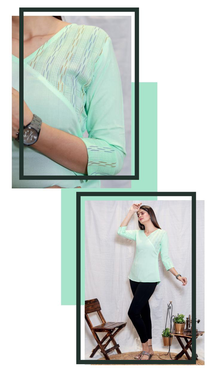 Cotton Love And Joy Jaipuri Tunic Top Manufacture Set