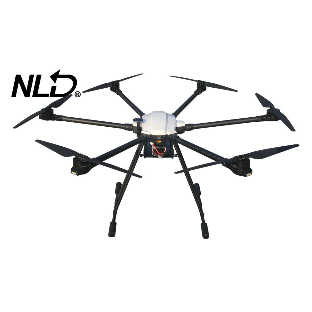 Npa610 Industrial Drone 6 Rotors Frame With Flight Control Water Proof