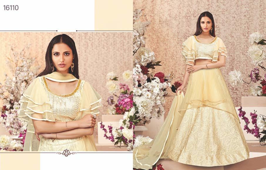 Florence Net Bridal Designer Lehenga Choli Gender: Women