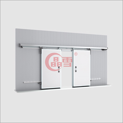 Electric Double Sliding Door Application: Industrial