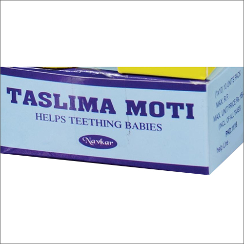 Taslima Moti For Babies Teething - Natural Material, Comfortable Size, Teething Relief For 1-2 Year Olds | Balances Energy Around Oral Cavity