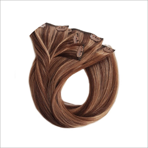 Straight Clip On Hair Extension