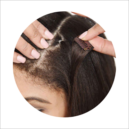 Straight Clip On Hair Extension