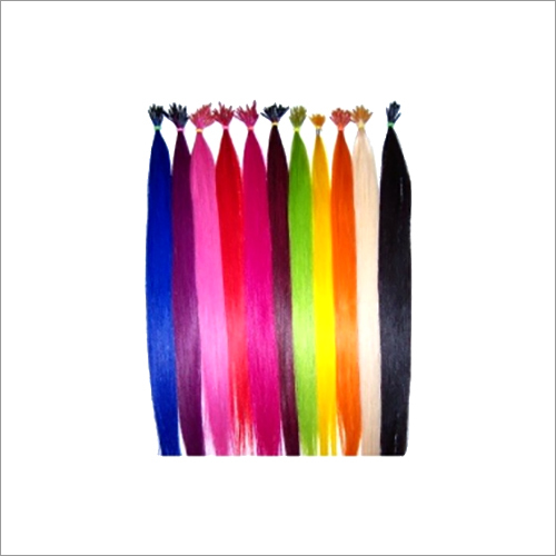 Coloured Human Hair Extensions