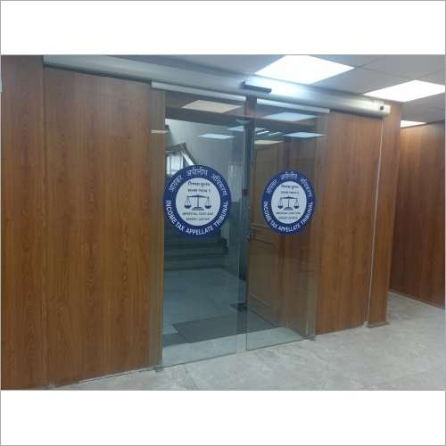 Dorma Automatic Glass Sensor Door - Application: Office