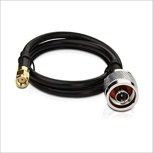 LMR 200 Cables - PVC Cable Jacket, 100 Meter Length | 2 Core, Black Color, Aluminium Conductor