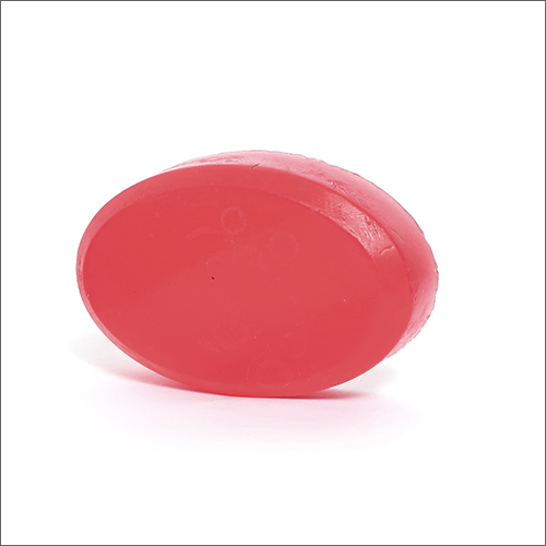 Handmade Rose Soap - Herbal Ingredients, Red Color | Medicated Bath Soap For Skin Irritation, Acne Relief, Moisture-free