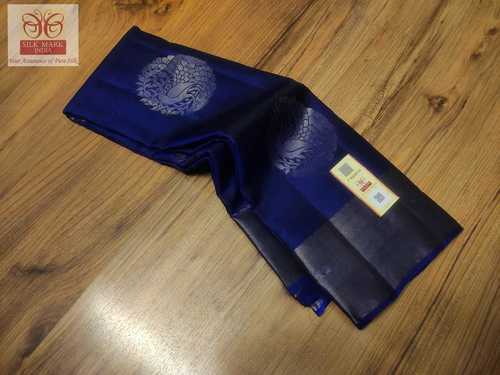 आर्ट सिल्क प्योर कांचीपुरम सिल्वर जेरी