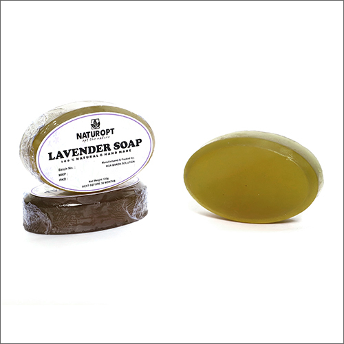 Brown Handmade Lavender Soap