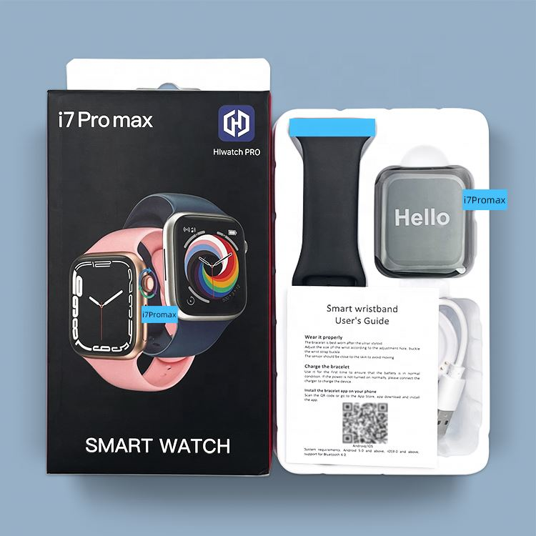 Black I7 Pro Max Smartwatch