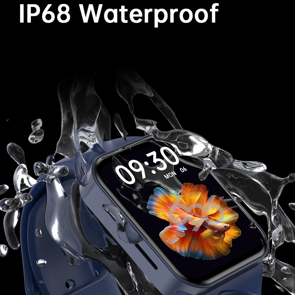 Black Iw07 Max Smartwatch
