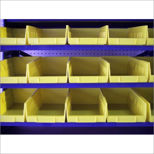Bin Type Pallet Racks - Steel, Customisable Color with Chemical Surface Treatment | Ideal for Industrial Applications