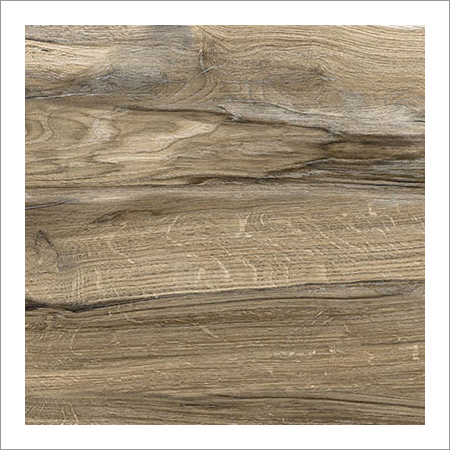 600x600 MM Classic Wooden Matt GVT Tiles - Ceramic Material, 600x600 MM Size, Gloss Finish | Acid-Resistant, Polished Surface, Ideal for Exterior Use