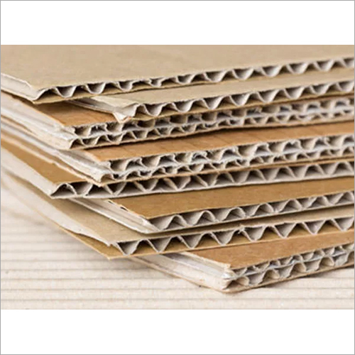 Brown Corrugated Cardboard Sheet - New, Rectangular Shape | Ideal for Industrial Uses