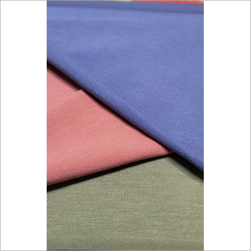 Plain Cotton Lycra Fabrics