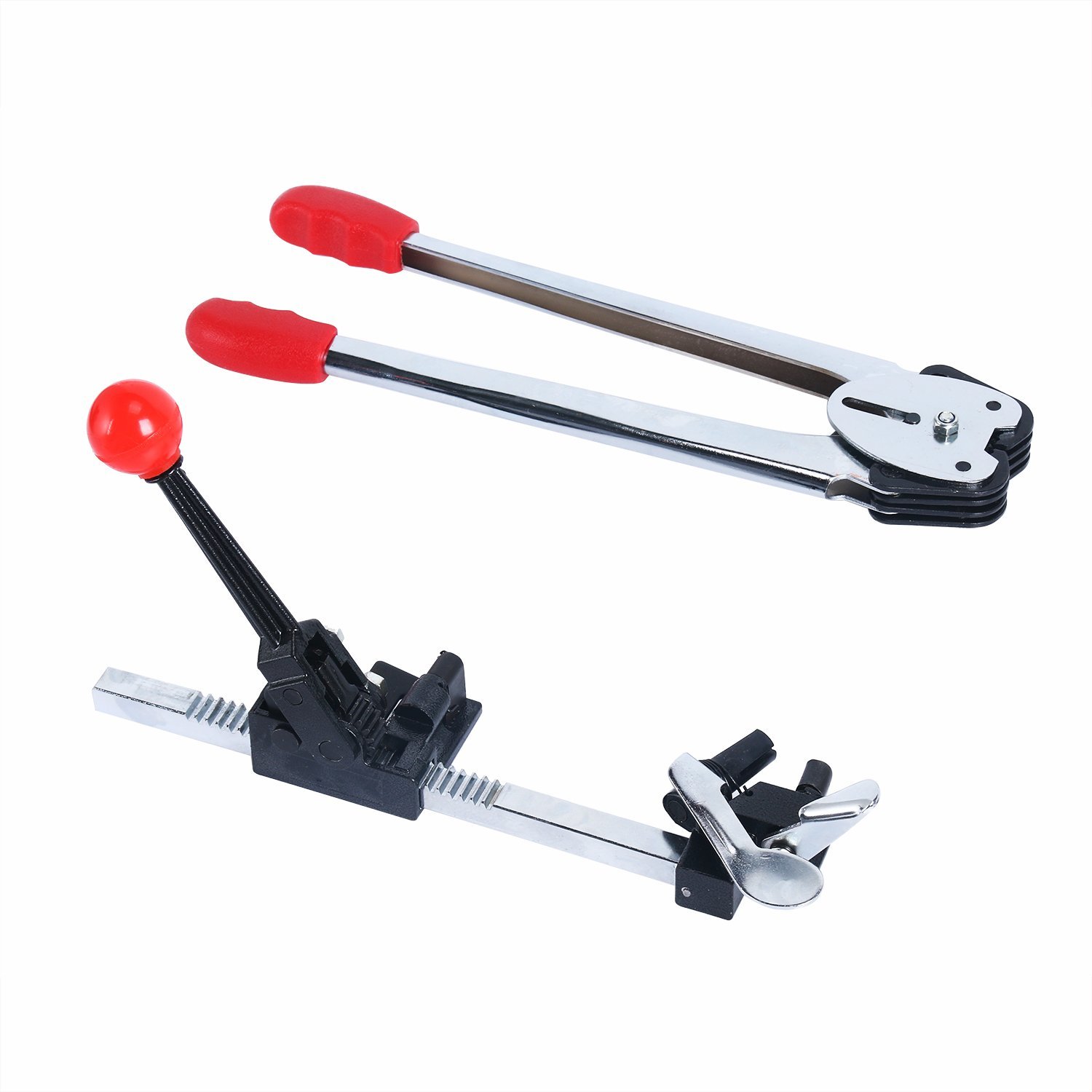Battery Operated Strapping Tools - Stainless Steel Construction, Matte Black Finish | 1 Year Warranty, High Efficiency